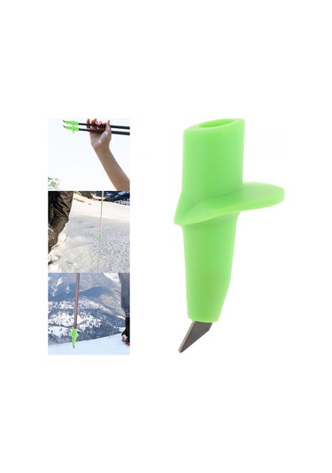 Dolıty Trekking Çubuk Ucu Karbür Kafa Dağ Tırmanışı Sırt Yeşil