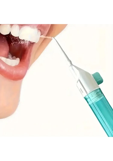 Willowhaven Beyaz Taşınabilir Manuel Yüksek Basınçlı Oral Irrigator - Diş Arası Su Diş İpi