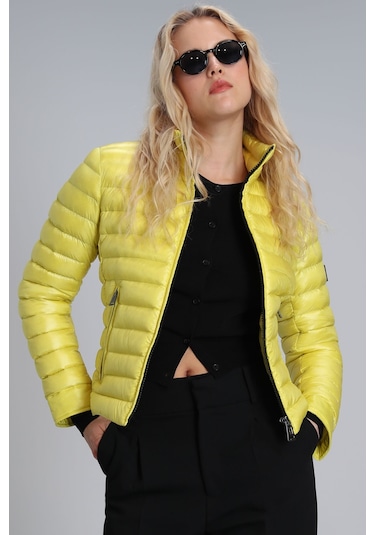 Lufian Mary Kaztüyü Kadin Mont Sari Sarı 122120022100900 Sarı