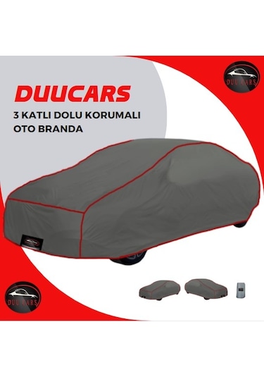 3 Katlı Dolu Darbe Koruyucu Mercedes E250 Araba Brandası Oto Branda Araba Çadırı
