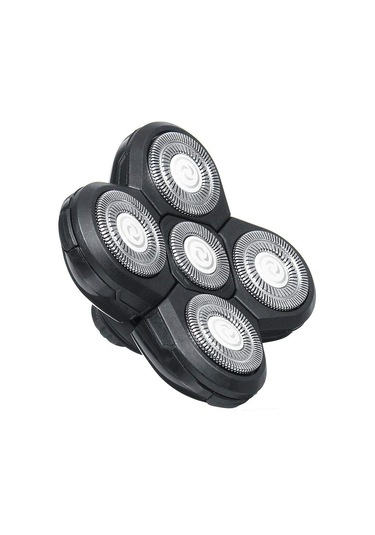 Yedek Tıraş Makinesi Başlığı, 5 Başlıklı Sakal Düzeltici, Baş Ve Yüz İçin Evrensel Elektrikli Tıraş Makinesi Başlığı