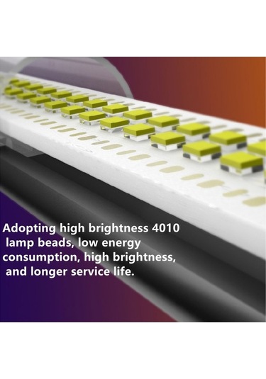 Dancemonkey Cbtx Mfl-01 Vantuz Monteli Ayna Ön Makyaj Dolgu Işı, Şarj Edilebilir Alüminyum Alaşımlı Işık Çubuğu Beyaz