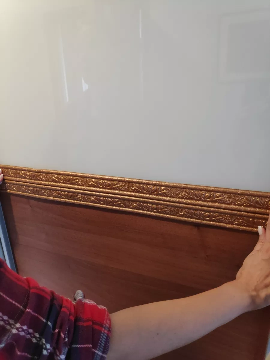 Domostroj Pvc Dekoratif Kendinden Yapışkanlı Esnek Köşe Süpürgelik 2,3 M 173257442