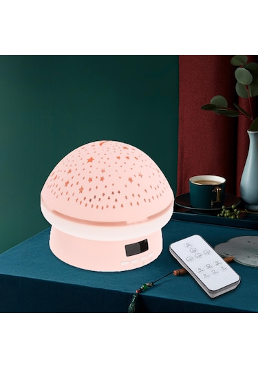 Suntek Led Projektör Işığı Usb Yıldızlı Okyanus Pembe