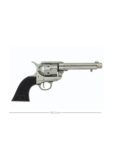 Denix Dekoratif Replika 45 Kalibre Peacemaker Tabanca 5½" Siyah