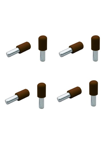 Raf Pimi Metal Kahverengi Başlı 50 Adet