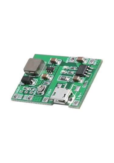 Shineyee 4.5-8v Girişli 4.3-27v Çıkışlı 2a Akımlı 18650 Li-pil Şarj Ve Boost Entegre Modül Micro Bağlantı