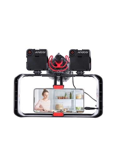 Andoer D9150 Akıllı Telefon Video Teçhizatı Kiti