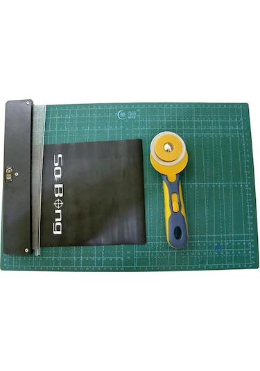 Kesici Takımlar Yuvarlak Ocak + Konik Cetvel + Ocak Pedleri Özel