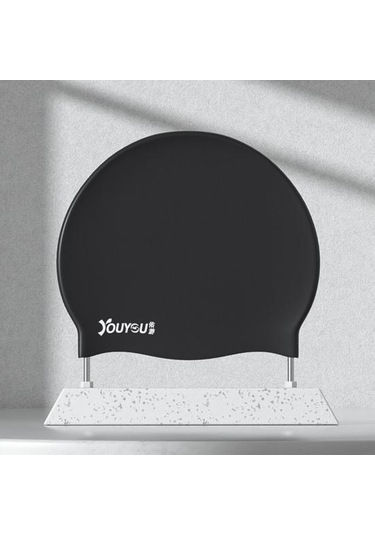 Pembe Silikon Yüzme Havuzu Kapağı Bere Şapka Yumuşak Yüksek Elastik Aşınmaya Dayanıklı Düz Renk Kulak Koruyucu Uzun Saç Yüzmek Şapka Yetişkin İçin Pembe