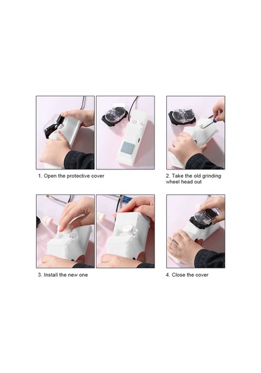 Hombey Bıçak Taslaştırıcı İçin Değiştirilebilir Zımpara Tezi - Zımparalı Karbür Kaplama, Pratik Mutfak Aksesuarı, Tekli Paket