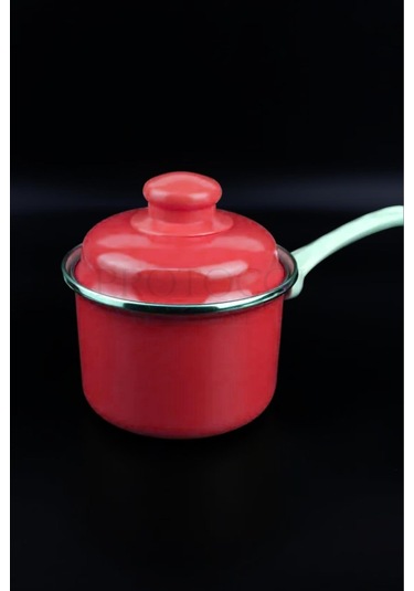 Protocol London Emaye Süt Isıtma Rafadan Yumurta Haşlama Sos Hazırlama Tavası 12 Cm 800 Ml 001
