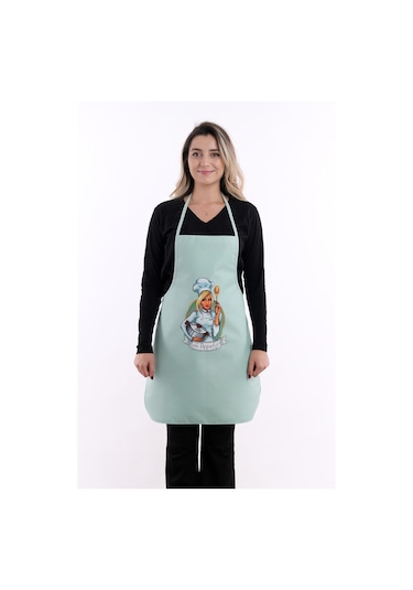 Beautiful Sıvı Geçirmez Su Geçirmez Mutfak Önlüğü Çok Renkli