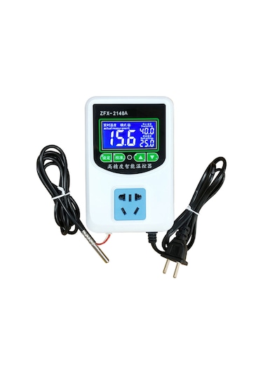 Gajeena Zfx-2140a Akıllı Dijital Termostat -45 C/+105 C Kontrol, 2200w Güç, Isıtma/soğutma Modu, Alarm Fonksiyonlu