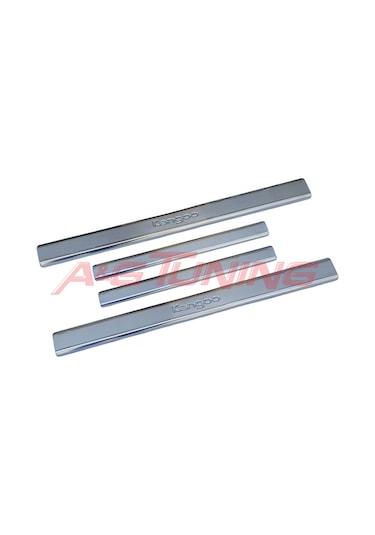 Renault Kangoo Krom Kapı Eşiği Takımı 2008 Üzeri Paslanmaz Çelik N11.2991