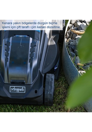 Scheppach BC-MP320 1x4.0AH Akülü Çim Biçme Makinesi - 5911413403