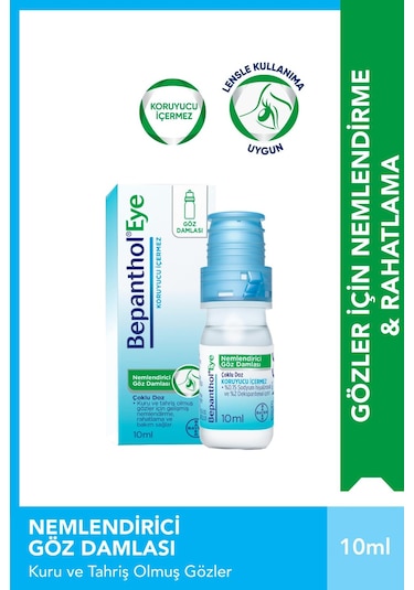 Bepanthol Eye NeMLendirici Göz DaMLası Çoklu Doz 10 ML