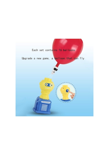 Balon Araba Oyuncak Fırlatma Seti, Balonla Çalışan Fırlatma Arabası, Balon Havayla Çalışan Araç Seti, Balon Yarış Arabası Oyuncak Yaratıcı Şişme 16 Balon Diğer
