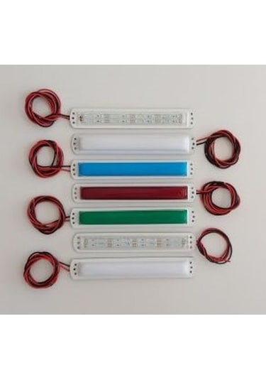 Su Geçirmez Led Lamba Marine Yat Tekne Karavan 12V-25 Cm KIRMIZI