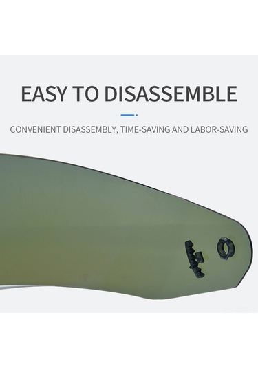 Samdoo Ls2 Ff352/384/351/369/802 Motor Kaskı İçin Uv Koruma, Anti Fog Ve Çizilmeye Dayanıklı Renkli Vizör