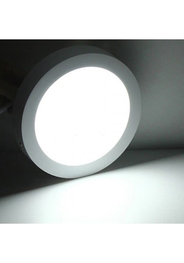 Maxled 12w Yuvarlak Sıva Üstü Led Panel 6500k Beyaz