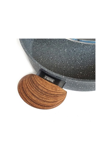 Marble Natura Granit Kısa Tencere 28 CM