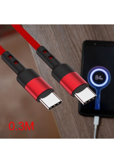 Suntek USB C Veri Kablosu 3.8 MM 30 CM