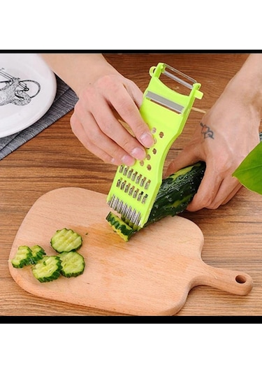 Çok Fonksiyonlu Mini Soyucu Dilimleyici Rende Çok Renkli