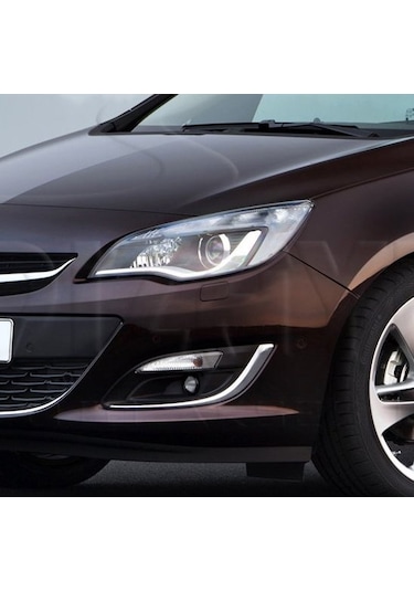 Opel Astra J Krom Sis Farı Çerçevesi 2 Parça 2012 ve Üzeri