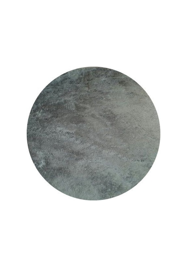 Doğuş Tavşan Tüyü Gri 140 x 140Cm Yuvarlak Halı