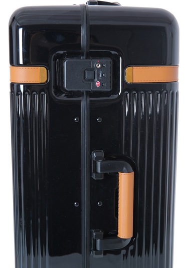 Orta Boy Tsa Kilitli Ve 360 Dönebilen Tekerlekli Seyahat Valizi - Siyah Siyah