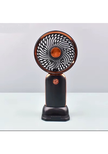 Avuç İçi Taşınabilir Şarjlı Mini Vantilatör El Fanı Siyah Dd8024b