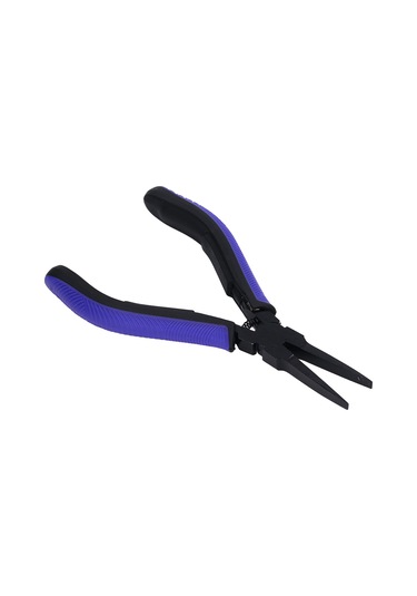 Düz Burunlu Pense Karbon Çelik Çeneli Tpr Saplı Mücevher Yapımı Pensesi Dıy Elektronik Aleti