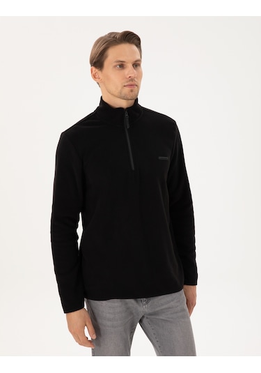 Pierre Cardin Erkek Siyah Sweatshirt 50298973-vr046 Siyah