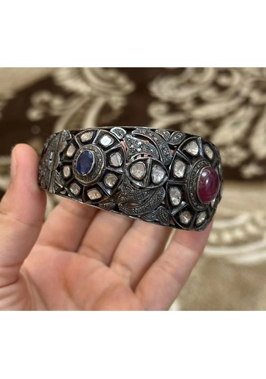 Allahverdi Türkmen Yakut Safir Elmas Bilezik