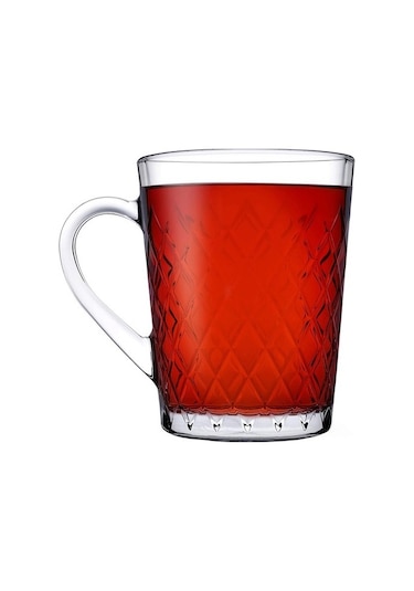 Paşabahçe Ruby 2li Cam Kulplu Bardak 265 Cc