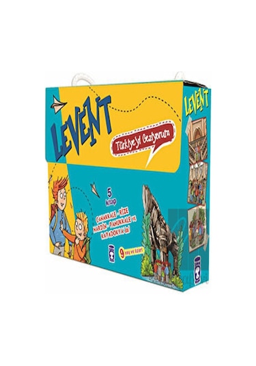 Levent Türkiye'yi Geziyorum Seti (5 Kitap Takım Kutulu)