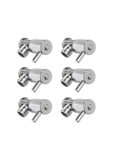 6'lı Çubuk Taharet Musluk | Kaliteli, Ergonomik ve Fonksiyonel Gümüş