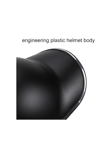 BSDDP A0344 Siyah Kışlık Yarım Motosiklet Kaskı