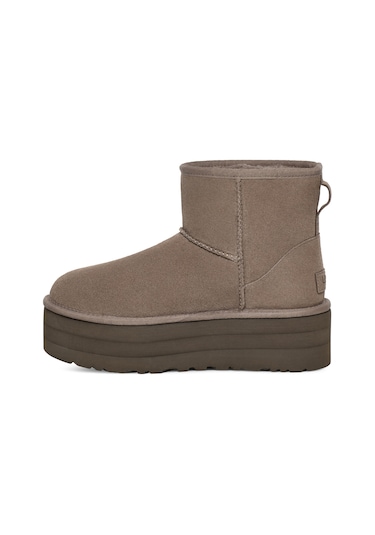 Bot Kadın 1134991 Ugg W Classıc Mını Platform Smoke Plume Gri