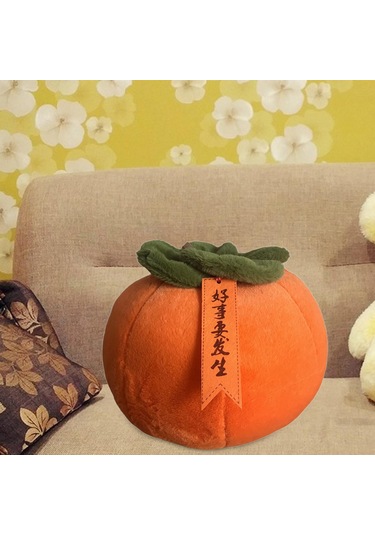 Suntek Hurma Yastık Dekoratif Kanepe Minderi Oturma Turuncu Turuncu