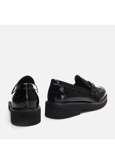 Hotiç Hakiki Deri Siyah Kadın Loafer 01ayh291740a100 Siyah