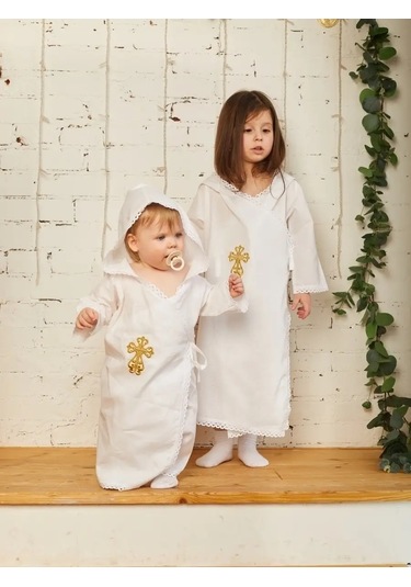 Mama Ama Vaftiz Gömleği 29076216 Beyaz