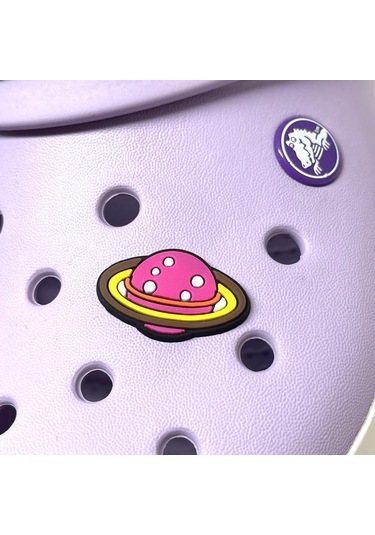 Crocs Terlik Süsü & Renkli Aksesuar Jibbitz Pembe (498054255)