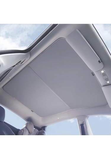 Hightower Tesla Model Y 2020-2024 İçin Manyetik Siyah Yazlık Güneşlik - Hızlı Kurulum, Dayanıklı