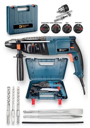 Dynamic Tech Dt-322 Kaynak + Kırıcı Delici + Avuç Taşlama Spiral