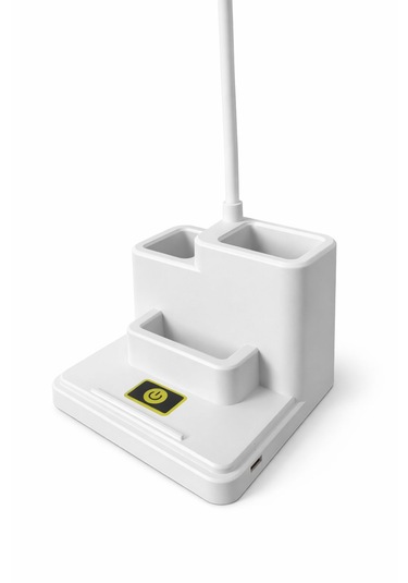 Gold Silver Kalemlikli Masaüstü Vantilatör Usb Şarjlı Telefonluklu - Model 212163119771