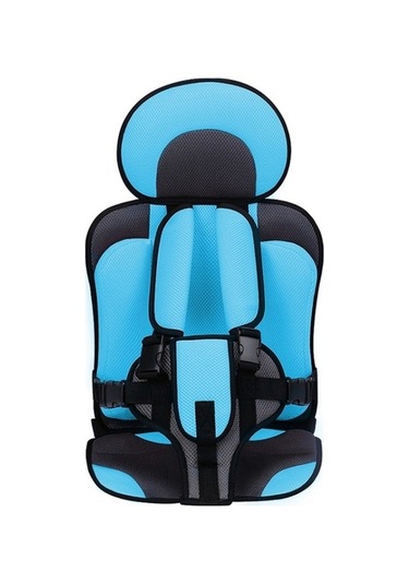 Wondernest Araba Taşınabilir Çocuk Koltuğu 50x33x21cm Açık Mavi Gri Portatif Oto Koltuğu