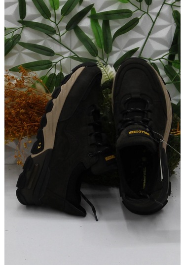 Bulldozer 250011 Antrasit Nubuk Rahat Orijinal Ürün Hakiki Deri Erkek Ayakkabı Antrasit