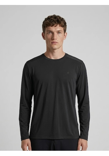 Isaora Erkek Siyah T-shirt Isr9805-ss26-0